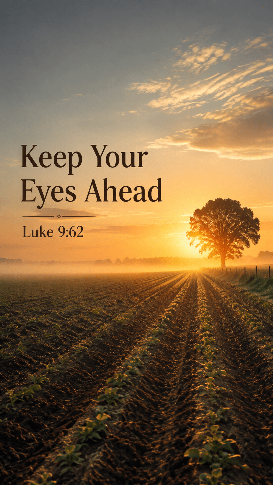 Keep Your Eyes&nbsp;Ahead