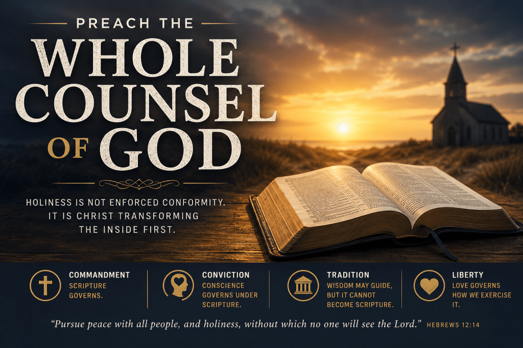 Preach the Whole Counsel of God